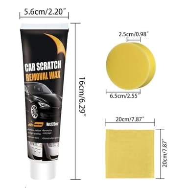 Scratch Remover for Vehicles, 2025 New Car Scratch Repair Paste Car Scratch Remover Car Polishing Wax Scratchs Remover with Wipe and Sponge Cars Paint Scratchs Repair Kit for Deep Scratches (1) - Image 6
