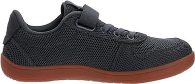 WHITIN Little Big Kids Wide Width Barefoot Walking Shoes Minimalist Zero Drop Sneaker Boys Girls Size 11 Running Tennis Training School Breathable Dark Grey 29 - Image 3