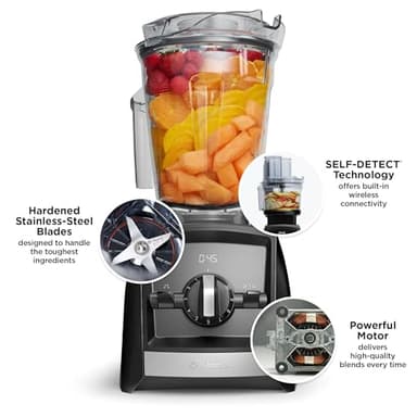 Vitamix A2300 Ascent Series Smart Blender, Professional-Grade, 64 oz Low-Profile Container, Red - Image 2
