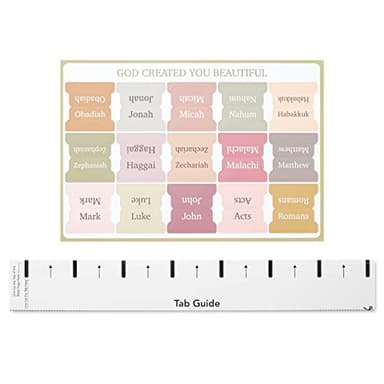 Mr. Pen- Bible Tabs, 75 Boho Theme Laminated Tabs for Women and Men, Study Bible Index, Book Labels - Image 7
