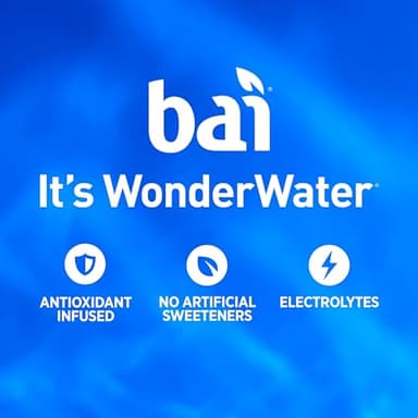 Bai Antioxidant Infused Water Beverage, Molokai Coconut, with Vitamin C and No Artificial Sweeteners, 18 Fluid Ounce Bottle, 12 Pack - Image 5