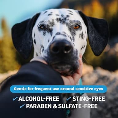 Veterinary Formula Smart Coat Complex Eye + Face Wipes for Dogs & Cats, 100 ct – Gently Remove Tear Stains, Clean Facial Fur & Eye Discharge, Fragrance-Free, Pre-Moistened - Image 3