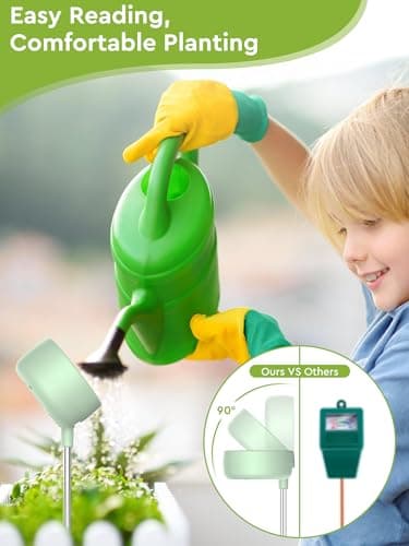 Upgraded Soil Moisture Meter, Moisture Meter for Plants, Soil Tester, Great for Garden, Lawn, Farm, Indoor & Outdoor Use, No Battery Required - Image 5