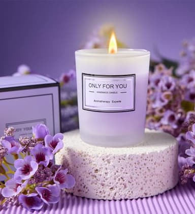 CITTA Gifts for Women Mom Wife Her, Unique Birthday Mother's Day Thank You Gift for Women, Best Friend, Lavender Spa Bath Gift Basket Set for Her, Self Care Get Well Retirement Appreciation Gifts - Image 4