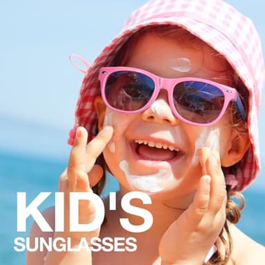 RIVBOS Kids Sunglasses for Girls Boys with Strap Polarized UV Protection Flexible Rubber Shades RBK004-2 Pink - Image 2