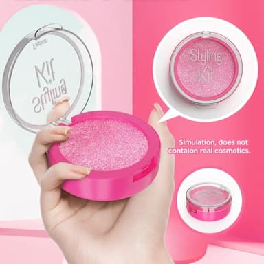 Fake Makeup Kits for Girls Toys 3 4 5 Years Old, Pretend Makeup Toys for Girls Birthday Gifts 3-5 Years Old - Image 6