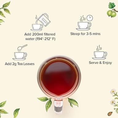 VAHDAM, Assorted Chai Tea Loose Leaf Tea Gift Set (10 Flavors) Gift Ideas for Women & Men | Indian Exotic Chai Tea Blends | Resealable Ziplock Pouch | Gifts for Him/Her - Image 8