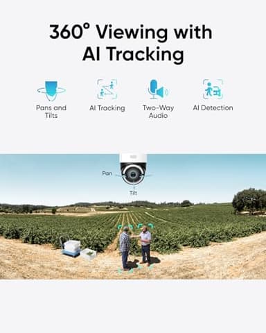 eufy Security 4G LTE Cam S330, 4K Cellular Solar Security Cameras Wireless Outdoor, Pan and Tilt, 4G and Wi-Fi Duo-Mode, AI Tracking, with SIM Card and 32GB SD Card, No WiFi, No Problem - Image 5