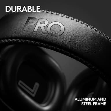 Logitech G PRO X 2 Lightspeed Wireless Gaming Headset: Wireless Gaming Headphones with Mic, 50mm Graphene Drivers, 2.02.0—7.1 Surround, Bluetooth/USB/3.5mm Aux, for PS4/PS5/PC/Nintendo Switch - Black - Image 8