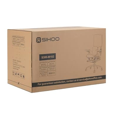 SIHOO Doro S300 Ergonomic Office Chair, Computer Chair, Gaming Chair with Dual Dynamic Lumbar Support, 6D Coordinated Armrests, Adjustable Rolling Chair (White Italian Velvet Mesh) - Image 13