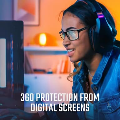 Titan Ultimate Blue Light Blocking Computer Glasses – Screen Protection & Night Driving Eyewear with UV400 & Anti‑Glare - Image 7