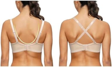 Push Up Thick Padded Plunge Underwire T Shirt Lace Bra Lift Support for Women Add One Cup - Image 4