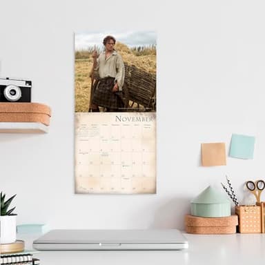 Outlander 2025 Mini Calendar, 7" x 7" - Image 5