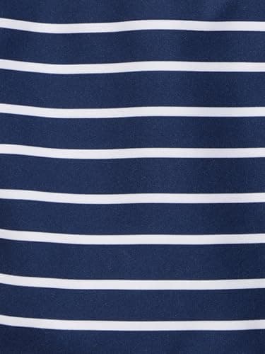 Simple Joys by Carter's Toddler Boys 2-piece Swimsuit Trunk and Rashguard, Red and Blue Anchor, 2T - Image 4