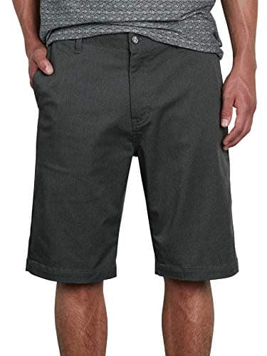 Volcom Men's Vmonty Stretch Chino Short, CHARCOAL HEATHER, 34 - Image 1