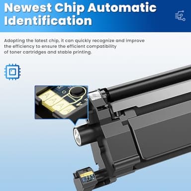 26A Black Toner Cartridge CF226A Compatible for HP 26A 26X Black Toner Cartridge Replacement HP26A Works with Laser Jet pro M402n M426fdw M402dn M402dw M402m Pro MFP M427dw M426dw M426fdn, 2 Pack - Image 6