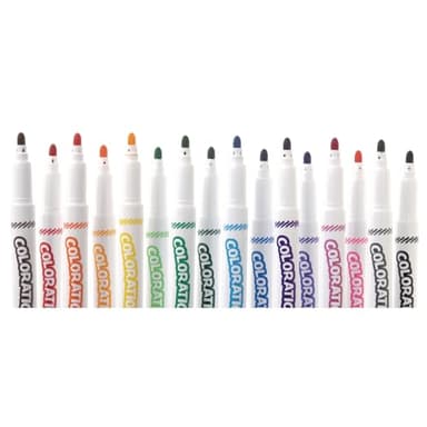 Colorations Classic Markers, Conical Tip, 16 Bold Colors, Coloring, Paper, Kids, Posters, Drawing, Bold Colors, Home, Classroom, School Supplies, Art Supplies, Craft Projects, Children - Image 4