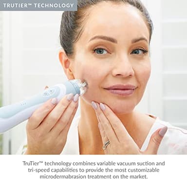 PMD Personal Microderm Elite Pro - At-Home Microdermabrasion Machine with Kit for Face and Body - Exfoliating Crystals and Vacuum Suction for Fresh and Radiant Skin - Three Speed and Suction Options - Image 5