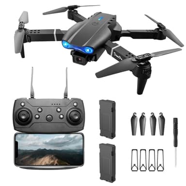 2025 Foldable Drone with 1080P Dual Camera for Adults, RC Quadcopter WiFi FPV Live Video, Altitude Hold, Beginner One Key Take Off/Land -E99 - Image 1