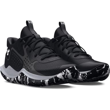 Under Armour Unisex Jet '23, (002) Black/Jet Gray/White, 10, US - Image 3