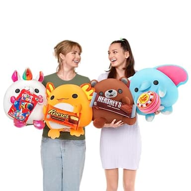 ZURU Snackles (Mentos Hippo Super Sized 14 inch Plush by ZURU, Ultra Soft Plush, Collectible Plush with Real Licensed Brands, Stuffed Animal - Image 4