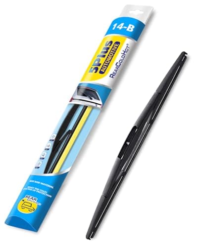 5 PLUS® 14 Inch Rear Wiper Blade Replacement for Subaru Forester 2007-2024 Outback 2005-2019/Honda CRV 2007-2011 Fit 2009-2020 Pilot 2016-2024 Rear Windshield Wiper Mute Original OEM Quality - Image 1