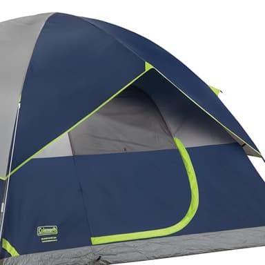 Coleman Sundome 6-Person Tent with Rainfly, Weatherproof Tent Sets Up in 10 Mins - Image 6