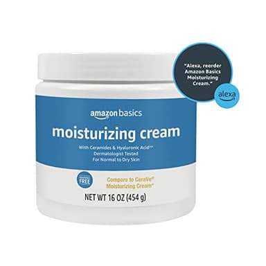 Amazon Basics Moisturizer Cream for Face, Dry Skin, Hydrating, 16 Ounces, 1-Pack - Image 6