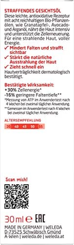 Weleda Face Care Plumping Oil, 1 Fluid Ounce, Plant Rich Moisturizer with Pomegranate Extract and Aloe Vera - Image 10