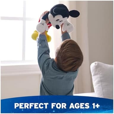 GUND Disney Official Mickey Mouse Classic Plush, Mickey and Friends, Deluxe Collector Stuffed Animal for Ages 1 and Up, Black/White, 14” - Image 7