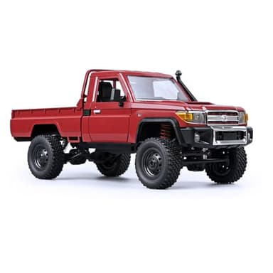 HLSFWDRIVE RC Rock Crawler RC Truck 4x4 Toyota LC79 RC Crawler 1/12 Off Road Pickup Remote Control 2.4Ghz All Terrain 280 Brushed Motor Proportional Throttle Steering RTR Hobby Toy Adult MN-82 - Image 1