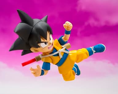 TAMASHII NATIONS - Dragon Ball DAIMA - Son Goku (Mini) -DAIMA- S.H.Figuarts Action Figure - Image 6