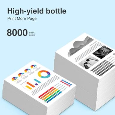 522 Black Ink Bottles ET-2800 ET-4800 ET-2400 ET-2803 Ink Refill Replacement for 522 Ink Refill Bottles Black for 2800 4800 Ink Compatible for Ecotank ET-2720 ET-4810 ET-2840 ET-4700 Printer,3 Pack - Image 4