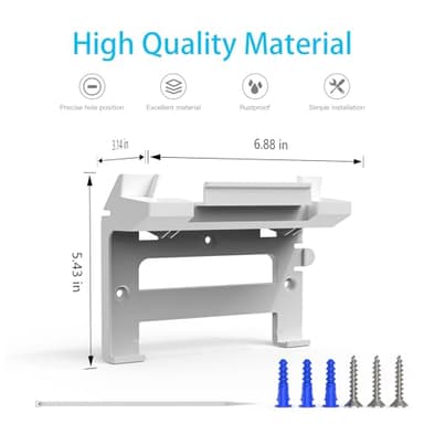 XLTTYWL Starlink Gen 3 Mount, All in One Starlink Standard V3 Mesh Router and Star Link Gen 3 Power Supply Mounting Kit for StarLink V3&Gen3 HP Standard Router,UTR-32 - Image 2