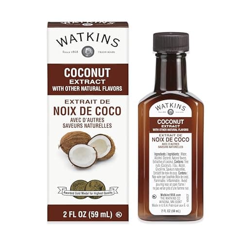 Watkins Coconut Extract with Other Natural Flavors, 2 oz. Bottles, Pack of 6 (Packaging May Vary) - Image 1