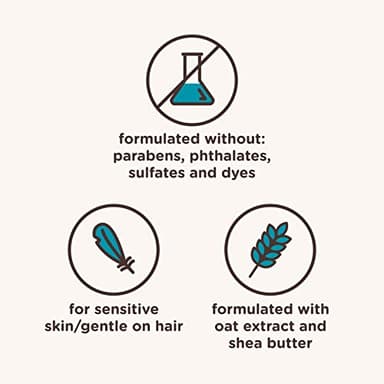 Aveeno Kids Curly Hair Conditioner, Hydrating Conditioner, Kids Curly Hair Products, Oat Extract & Shea Butter, Gentle Scent, 12 fl. oz (Pack of 1) - Image 5