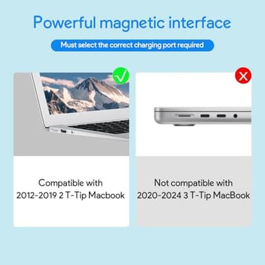 NSPENCM 85W Mac Book Pro Charger, Replacement AC 85w 2T-Tip Connector Power Adapter,Laptop Charger Compatible with MacBook pro & Mac Book Pro 13 inch-15 inch Retina After Mid 2012 - Image 4