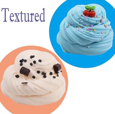 Butter Slime Kit 11 Pack Party Favors for Kids, Colorful Stress Relief Toy for Girls Boys, Easter Filling Stuffers, Christmas Stocking Stuffers - Image 6