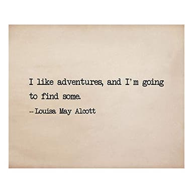 Famous Poetry - J.M. Barrie, E.E. Cummings, Louisa May Alcott, Motivational Wall Art, This Poetic Collage Inspired Wall Print Is For Home Decor, Kids Bedroom Decor, Studio Decor, Unframed - 8 x 10 - Image 7