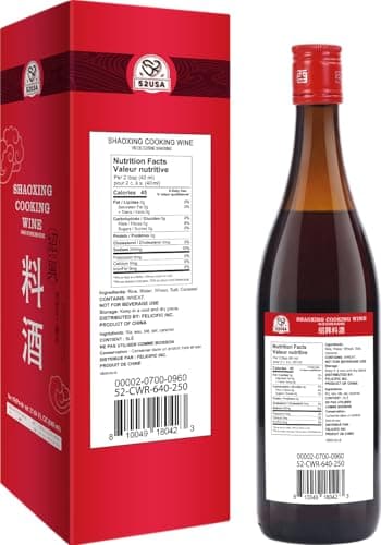 52USA Shaoxing Cooking Wine 21.64 Fl Oz, Missing Secret Ingredient Chinese Cooking Wine, Shaoxing Wine - Image 2