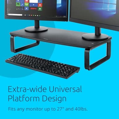 Kensington SmartFit Extra Wide Monitor Stand (K52797WW) - Image 3