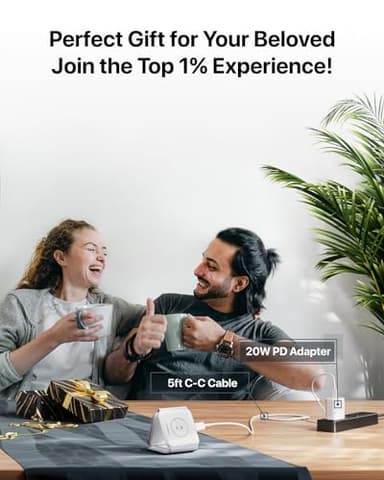 3-in-1-Wireless-Charger-for-Magsafe-for iPhone 16, Apple Watch S10, AirPods 4, Foldable-Travel-Charging-Station with Evolved Pro Magnetic Pad, Portable Essentials (Black) - Image 6