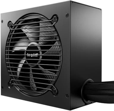 be quiet! Pure Power 12 650W PSU | 80 Plus Gold | ATX 3.1 | PCIe 5.1 GPU Support Power Supply | Silent 120mm Fan | High Performance 12V-Rail | Black | BP002US - Image 1