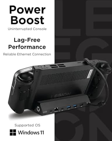 Legion Go USB-C Hub Dock for Legion Go – 6-in-1 Dock, Port Expansion, Charging, Video, Ethernet Support - Image 6