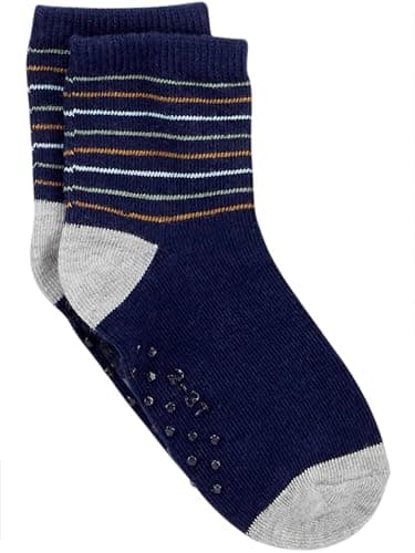 Simple Joys by Carter's Baby 12-Pack Socks, Multicolor/Monster/Sharks/Stripe, 2-3T - Image 2