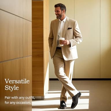 Bruno Marc Men's Slip on Dress Loafers Shoes,Size 11,Black,STATE-01 - Image 7