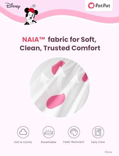 Disney Minnie Mouse Toddler Girl Dress Polka-Dot Pattern Casual Sundress Sleeveless Summer Outfit School Holiday Clothes Pink 2T - Image 4