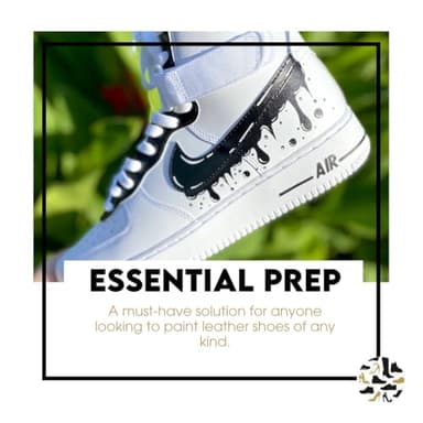 Shoe Clinic Leather Deglazer | Prepares Leather for Paint | Removes Dirt, Oils, and Finishes from Shoes, Boots, Sneakers, and Accessories | Quick-Drying (50 ml / 1.7 oz) - Image 8