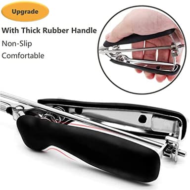 Cookie Scoop, Ice Cream Scoop, Medium Cookie Scoops for Baking, 18/8 Stainless Steel Cookie Scooper for Baking, Ice Cream Scooper with Trigger Release, Cookie Dough Scoop with Non-slip Grip (M)…… - Image 2