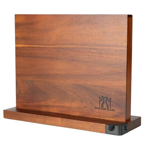 Magnetic Knife Holder with Enhanced Magnets, Multifunctional Countertop Magnetic Knife Block Stand, Universal Knife Storage & Kitchen Tool Organizer for Counter Top - Image 1